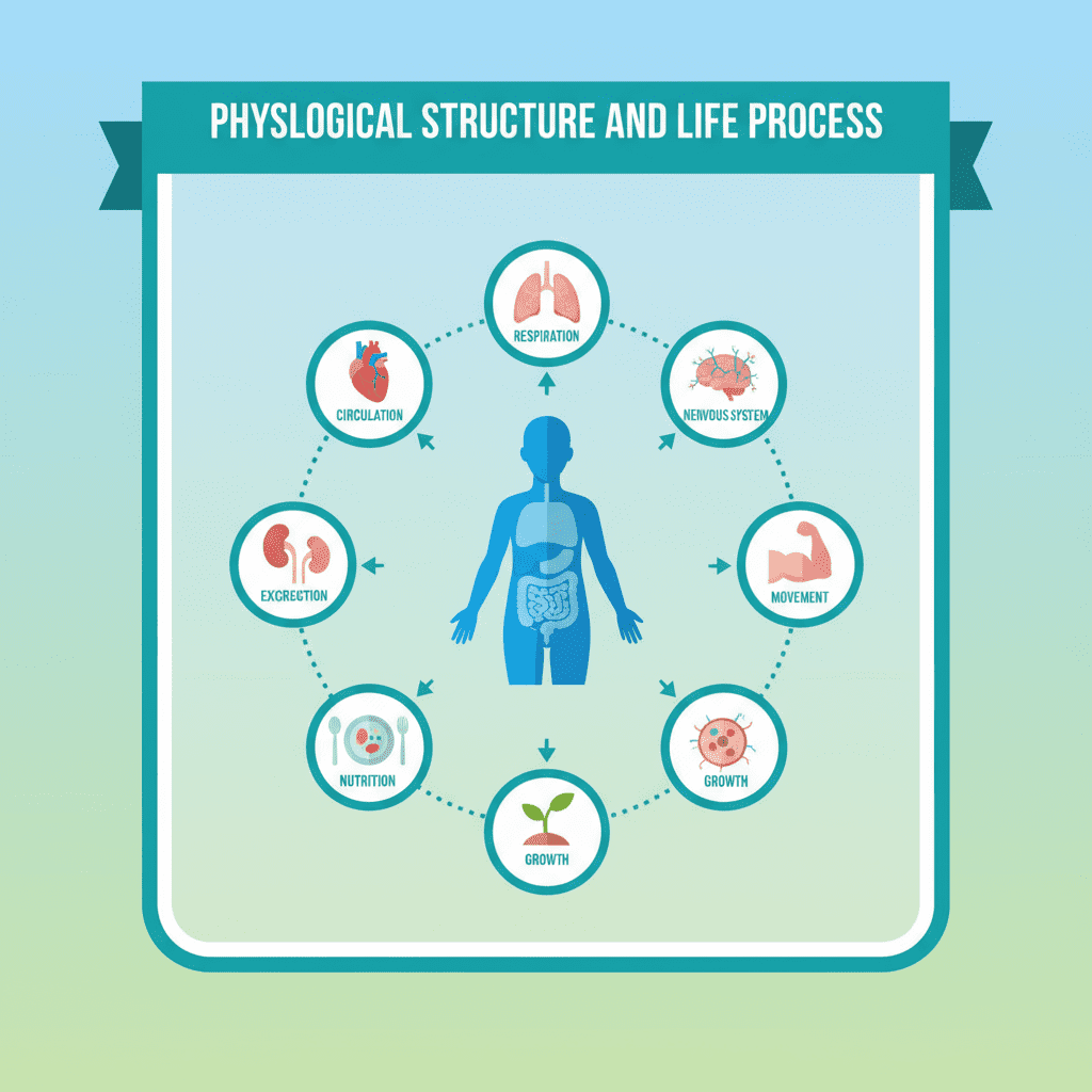 Physiological structure and life process